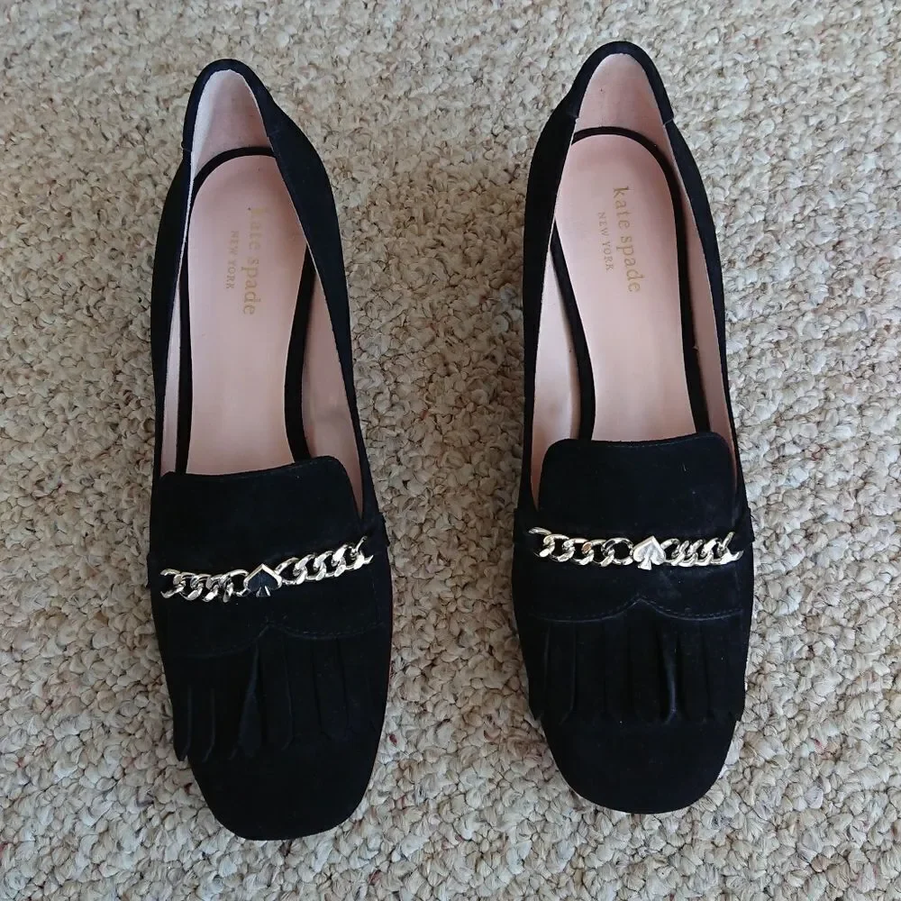 Kate Spade Molly pump with chain details size 8.5